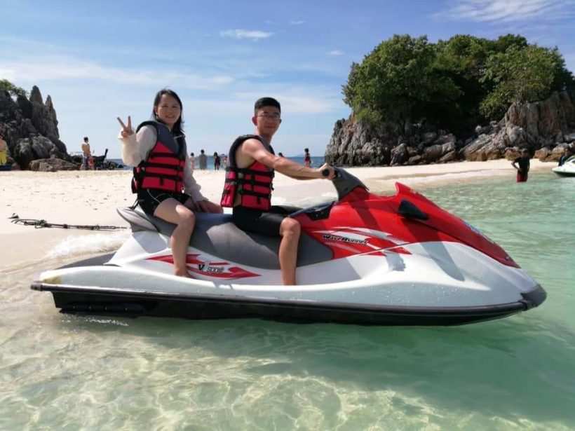Jet Skis at Khai Islands Khai Islands Tour