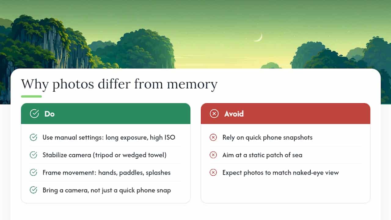 Why your photos won't look like your memory — overview diagram