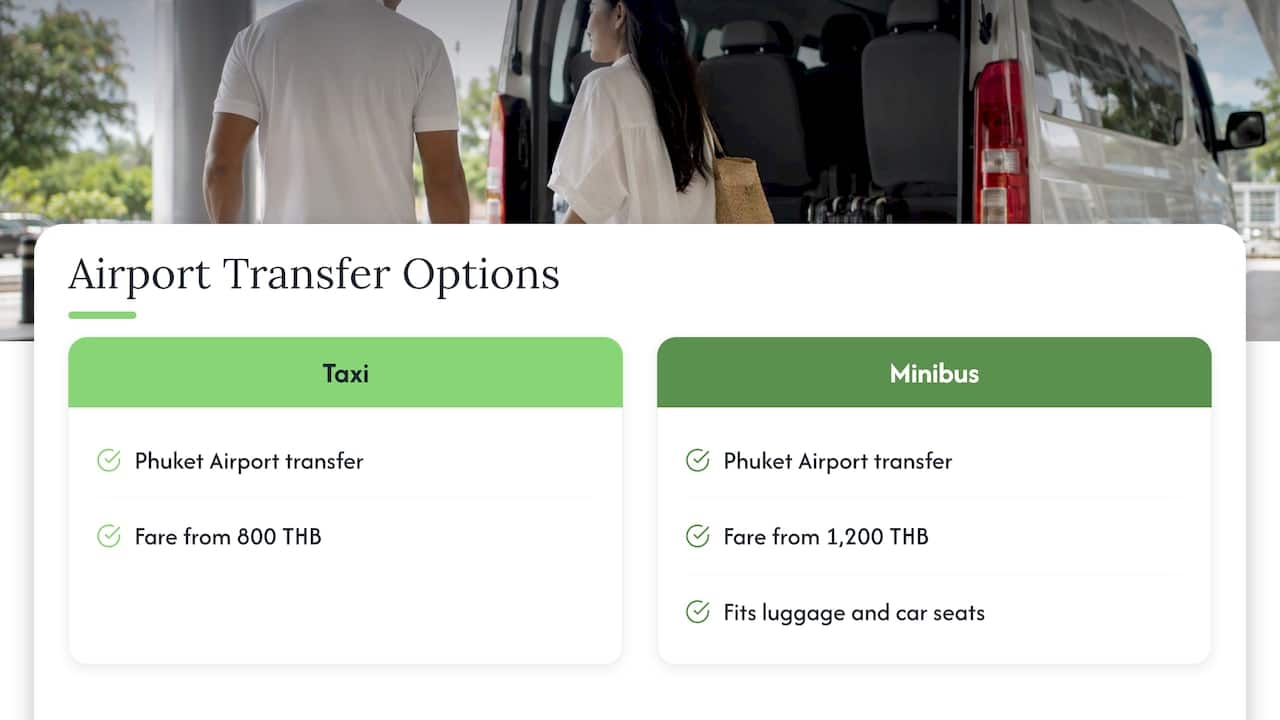 Transfers: getting to the pier without stress — overview diagram